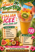 Italian Icee & Juice W.Juice Cup